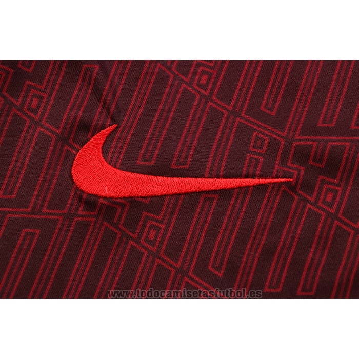 Chandal del Liverpool Manga Corta 2022-2023 Rojo - Pantalon Corto